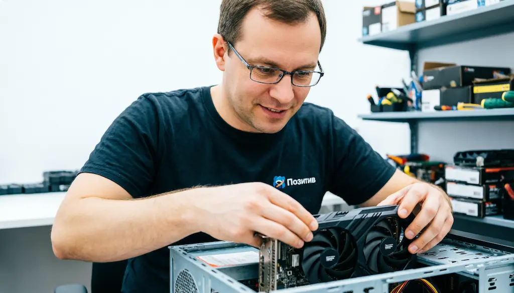 Мастер по ремонту компьютеров в Раздольном