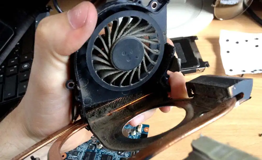 Чистка ноутбука HP от пыли в Новосибирске | Замена термопасты