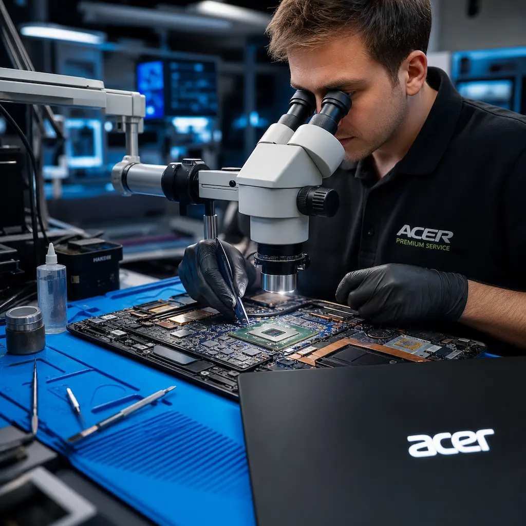Замена видеокарты ноутбука Acer в Новосибирске