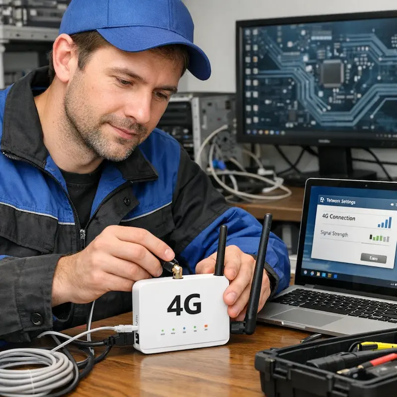 Настройка 4G модема в Новосибирске