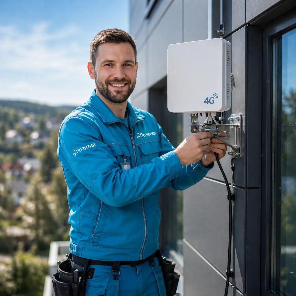 настроить 4G модем в Новосибирске