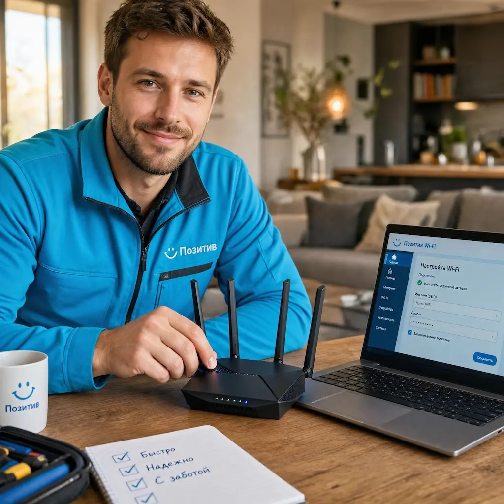 Настроить wi-fi роутер в Новосибирске