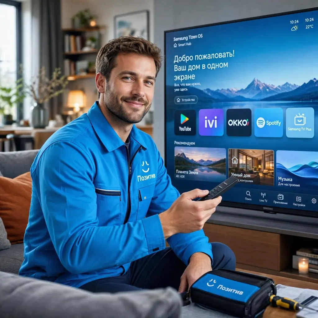 Настройка Smart TV в Новосибирске
