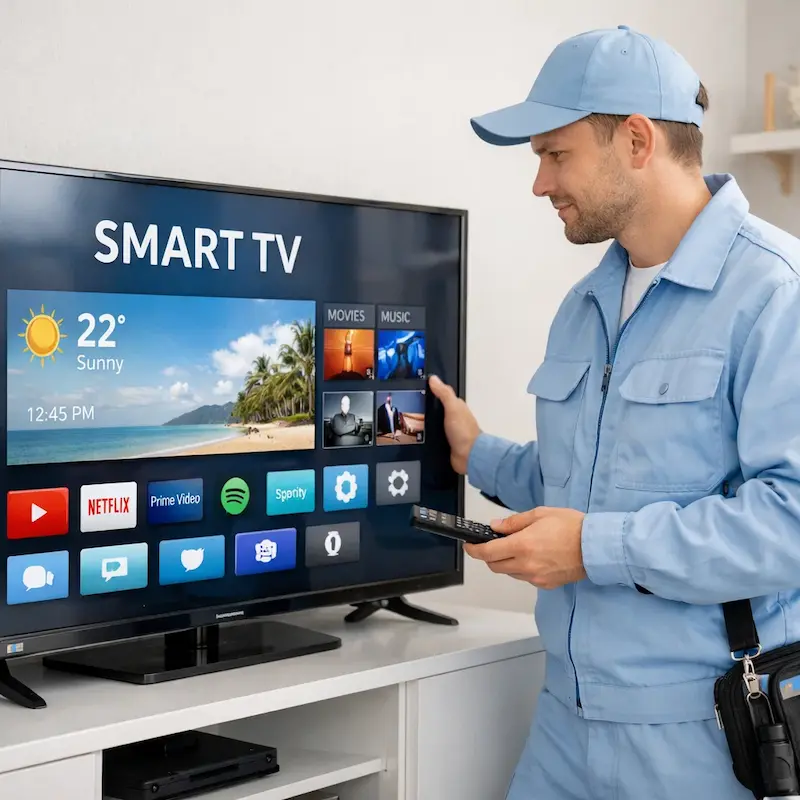 Настройка Smart TV в Новосибирске