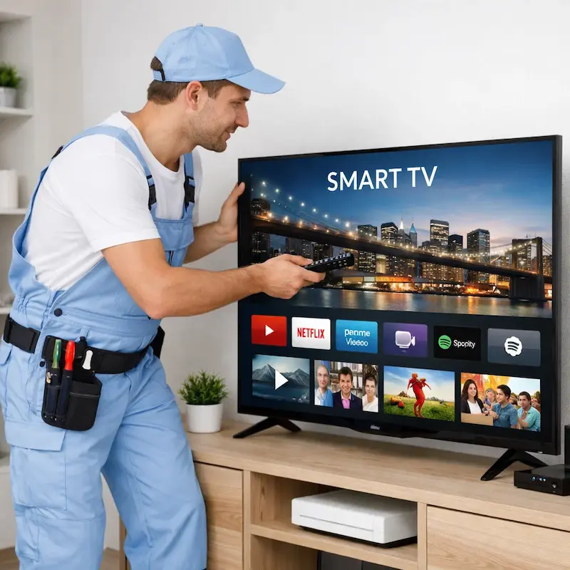Как вызвать мастера для настройки Smart TV в Новосибирске