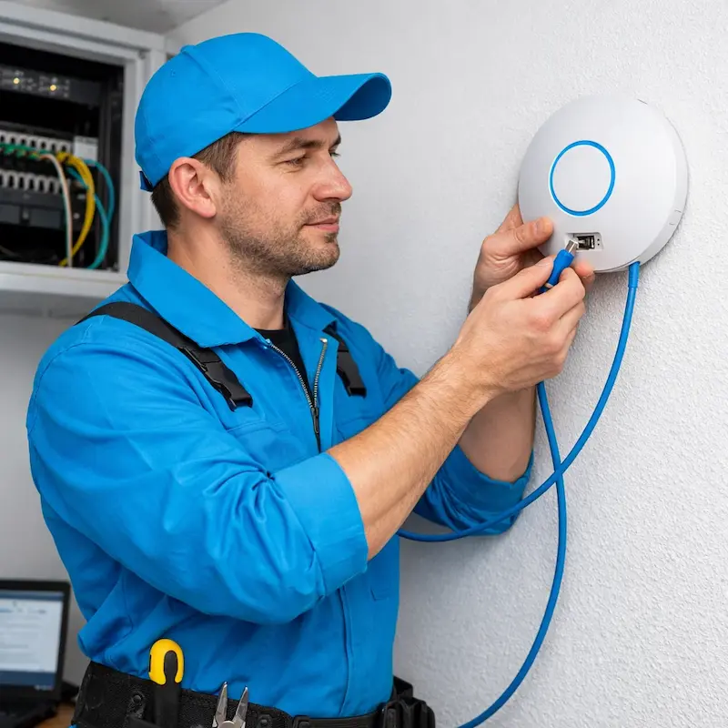 Подключение точки доступа в Новосибирске