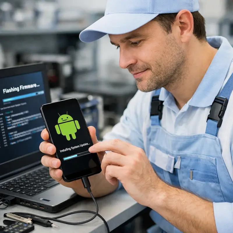 Перепрошить телефон в Новосибирске