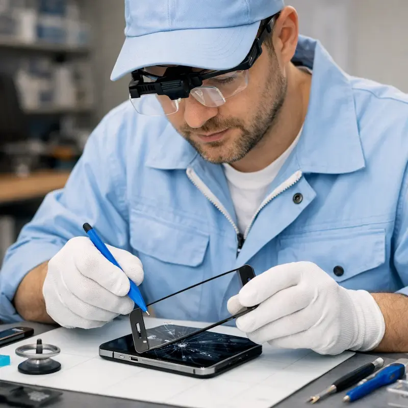 Замена тачскрина на смартфоне в Новосибирске