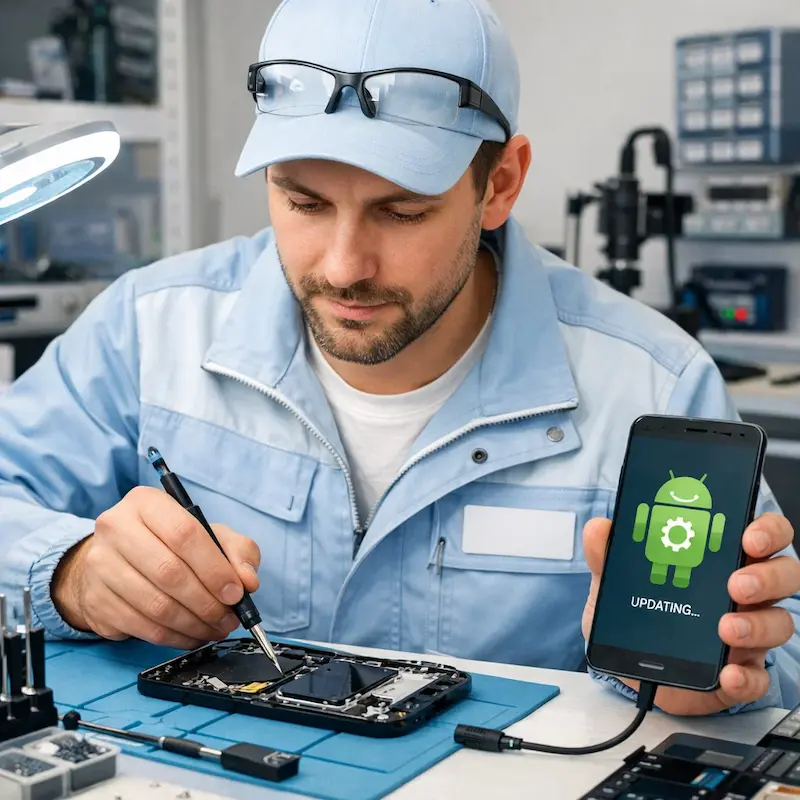 Настройка системы Android в Новосибирске
